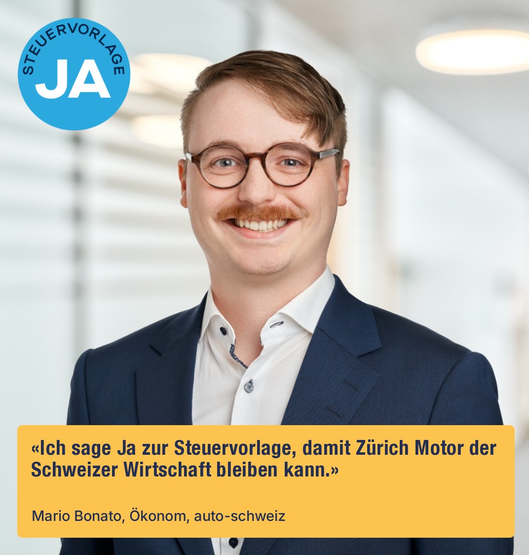 bonatom1's tweet photo. Ich sage klar JA zur #Steuervorlage, damit #Zürich Motor der Schweizer Wirtschaft bleiben kann.

#SteuersenkungJA https://t.co/158Un4UBV6