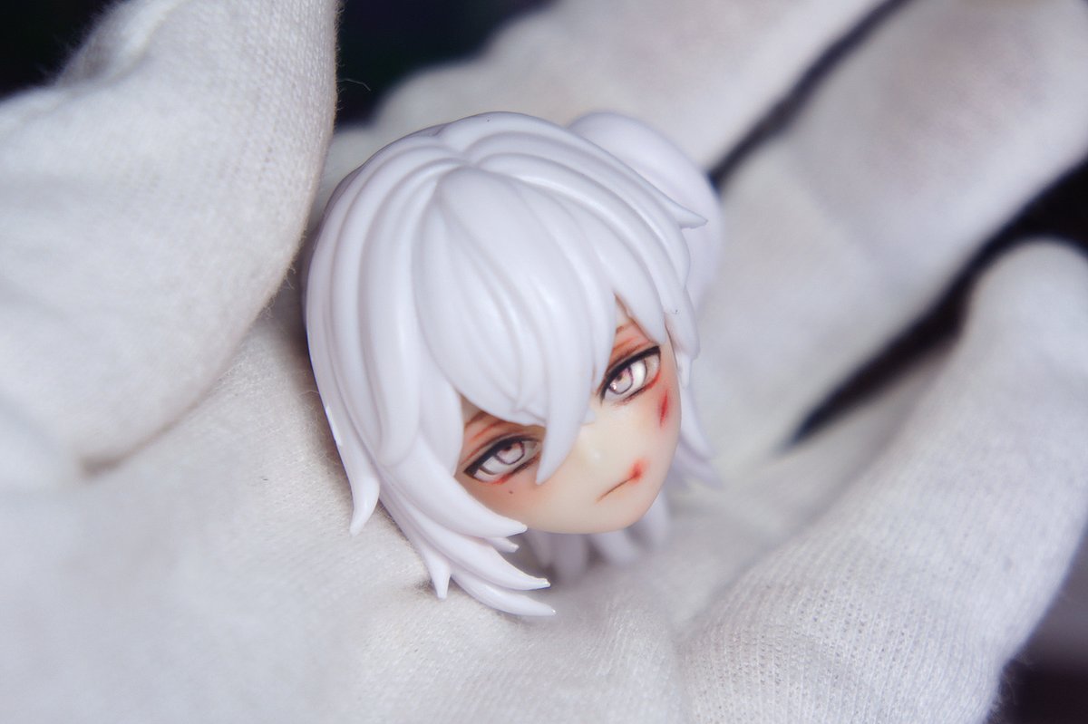 シチリアの追憶 ノーメイクヘッドをカスタムして自作アイを入れました 