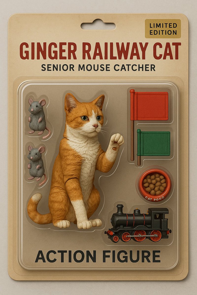 George The Stourbridge Junction Station Cat tweet media