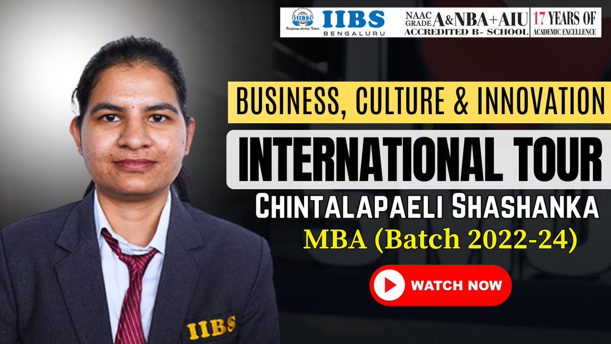iibsonline's tweet photo. My Global MBA International Tour | Chintalapaeli Shashanka | Batch 2022-24 | IIBS Bengaluru https://t.co/Zi6NYtGd4N
#GlobalMBATour #IIBSBengaluru #BusinessAndCulture #SingaporeDiaries #MalaysiaExperience #LearningBeyondBorders #InternationalExposure #AdventureMeetsLearning #FutureLeaders #GlobalBusinessInsights
