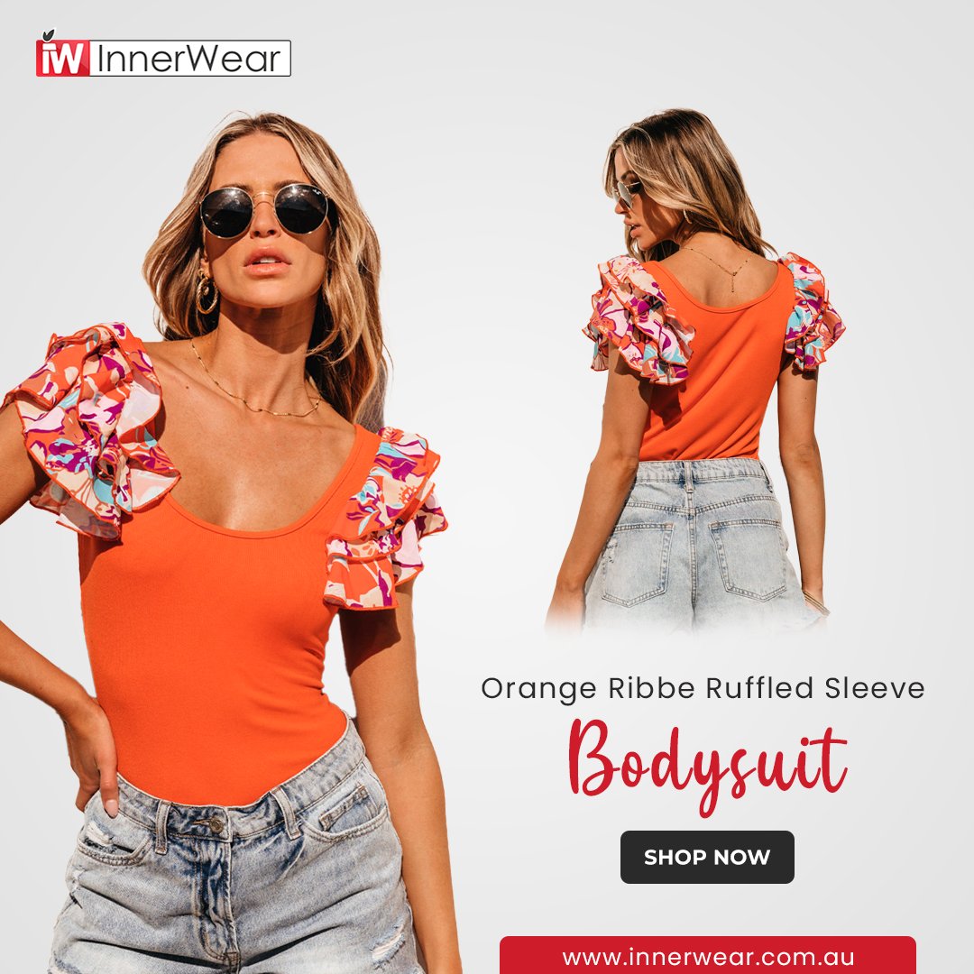innerwears's tweet photo. Sassy meets classy in our bold orange ruffled bodysuit 😍
Denim’s new BFF just dropped!
Tap to shop! 🛍️
https://t.co/YILxUCKXBj
#bodysuit #lingerie #OOTD #ShopNow #StyleItUp #InnerwearAustralia #BodysuitStyle #Australia #onlineshopping #friday #weekend #mood #WeekendVibes https://t.co/icsdmSqnxl