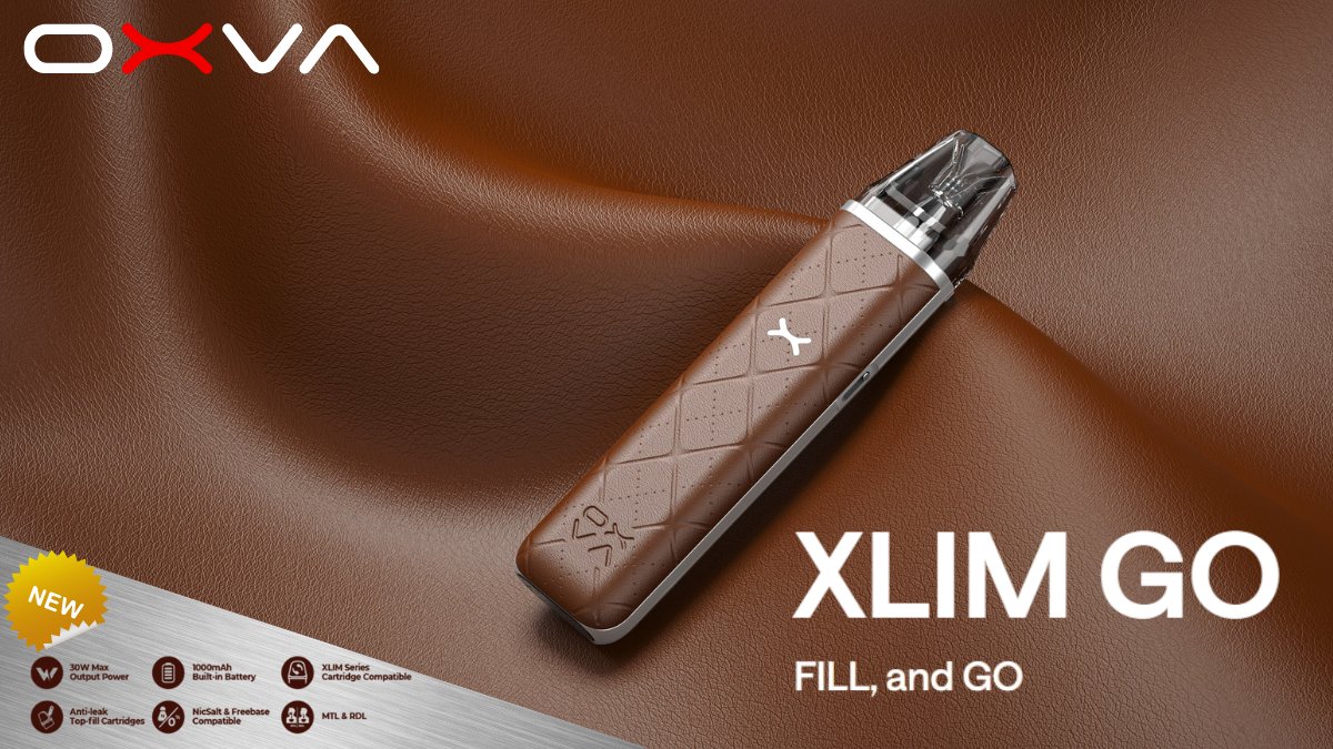 Myvpro_Official's tweet photo. 🔥 NEW: OXVA XLIM GO
⚡ 30W Output
🔋 1000mAh Built-in Battery
💧 Anti-leak pods
✅ XLIM Pod Compatible
Fill and GO ➡️ https://t.co/z7WrOLk1fg
#OXVA #XlimGO #PodSystem #MyVPro
[https://t.co/i0q28JBqAh] https://t.co/AvkPjwlh6O