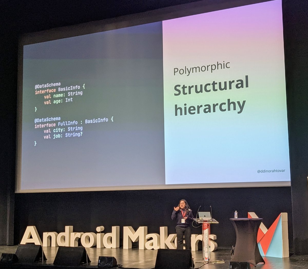 John O'Reilly (@joreilly) on Twitter photo Nice talk by <a href="/DDinorahtovar/">Dinorah Tovar</a> about using Kotlin for Data Science....using the DataFrame library. #AMxDC25 Nice talk by <a href="/DDinorahtovar/">Dinorah Tovar</a> about using Kotlin for Data Science....using the DataFrame library. #AMxDC25