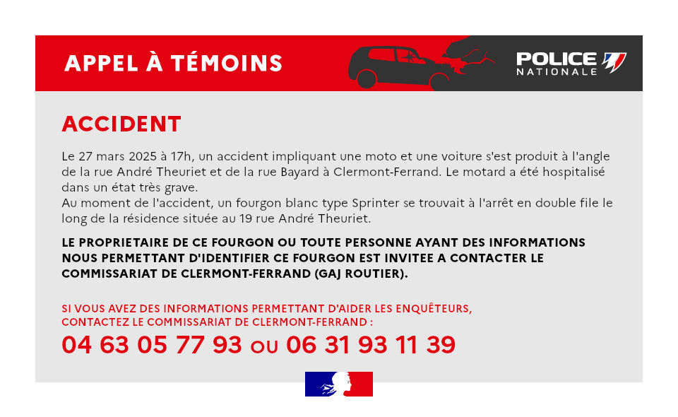 PoliceNat63's tweet photo. #APPELATEMOINS | @ClermontFd #ClermontFerrand https://t.co/mqkXmwgwkG