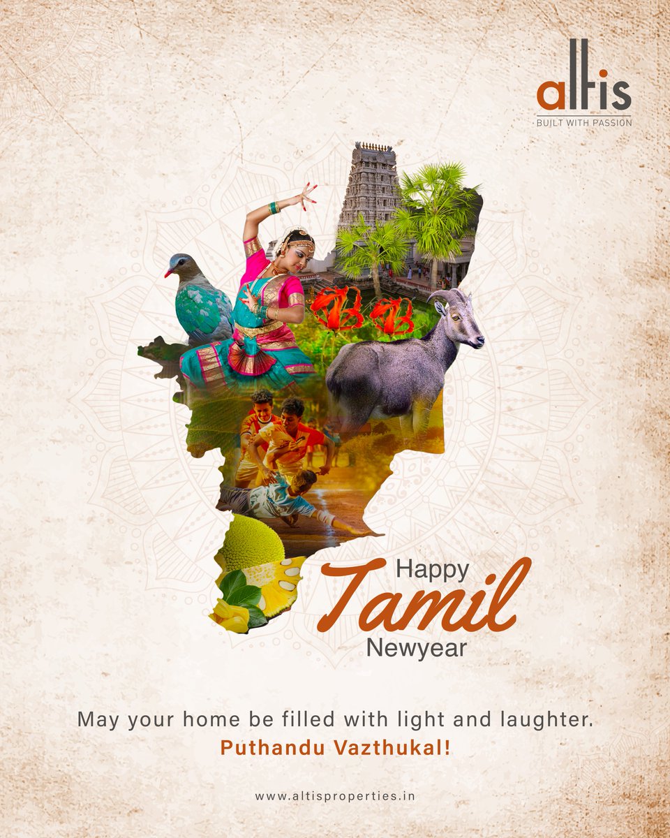 AltisProperties's tweet photo. This Tamil New Year, step into a fresh chapter of growth, prosperity, and new beginnings. 

#TamilNewYear #NewBeginnings #ProsperityAndGrowth #CelebrateLife #NewHorizons https://t.co/rUnpABiDTC