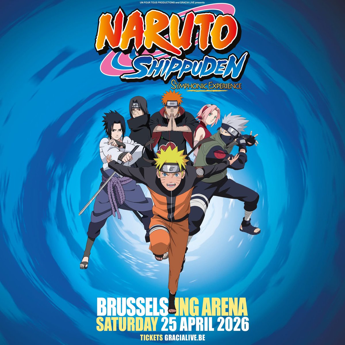 ING Arena (@ingarenabxl) on Twitter photo ๐ฅ Step into the world of Naruto at ING Arena Brussels on 25 April 2026!
๐ถ Live orchestra + exclusive footage = an epic anime concert experience!
Relive over 220 episodes with music by Toshio Masuda.
๐๏ธ Tickets: bit.ly/42BO7a1
#naruto #ingarena <a href="/GRACIALIVEBEL/">Gracia Live</a> ๐ฅ Step into the world of Naruto at ING Arena Brussels on 25 April 2026!
๐ถ Live orchestra + exclusive footage = an epic anime concert experience!
Relive over 220 episodes with music by Toshio Masuda.
๐๏ธ Tickets: bit.ly/42BO7a1
#naruto #ingarena <a href="/GRACIALIVEBEL/">Gracia Live</a>