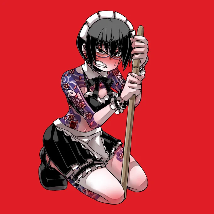 #膝をついた画像を晒すとフォローやRTが来るらしい 