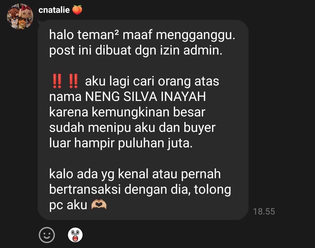 pddings's tweet photo. HELP RT THIS TWEET ‼️🙏🏻
Nomor rekeningku digunain untuk nipu sama @yo01853 😞😞

1. 25 maret 2025, ada orang yang nyari aku, ada yg DM aku juga di IG (sra.avocado) dan DM di twitter (cuma akun lowqsad/natalie). Lalu kita ber3 buat grup di line.
https://t.co/qsftX78kFR https://t.co/kNGe6dFuoP