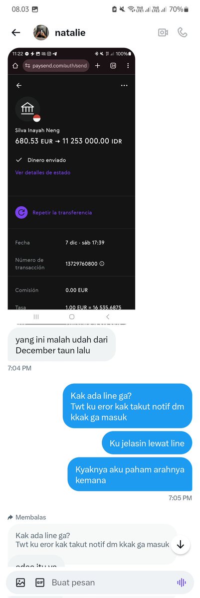 HELP RT THIS TWEET ‼️🙏🏻
Nomor rekeningku digunain untuk nipu sama <a href="/yo01853/">fucked up</a> 😞😞

1. 25 maret 2025, ada orang yang nyari aku, ada yg DM aku juga di IG (sra.avocado) dan DM di twitter (cuma akun lowqsad/natalie). Lalu kita ber3 buat grup di line.
x.com/foreverwings78…