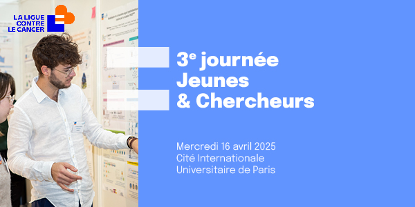 3e édition de la Journée Jeunes &amp; Chercheurs 

🗓️Le 16 avril, une centaine de doctorants viendront partager leurs travaux au profit de la lutte contre le cancer.

𝐒𝐮𝐢𝐯𝐞𝐳 𝐥'𝐞́𝐯𝐞́𝐧𝐞𝐦𝐞𝐧𝐭 𝐞𝐧 𝐝𝐢𝐫𝐞𝐜𝐭 𝐬𝐮𝐫 𝐧𝐨𝐭𝐫𝐞 𝐰𝐞𝐛 𝐓𝐕

▶ lncc.info/jiIH