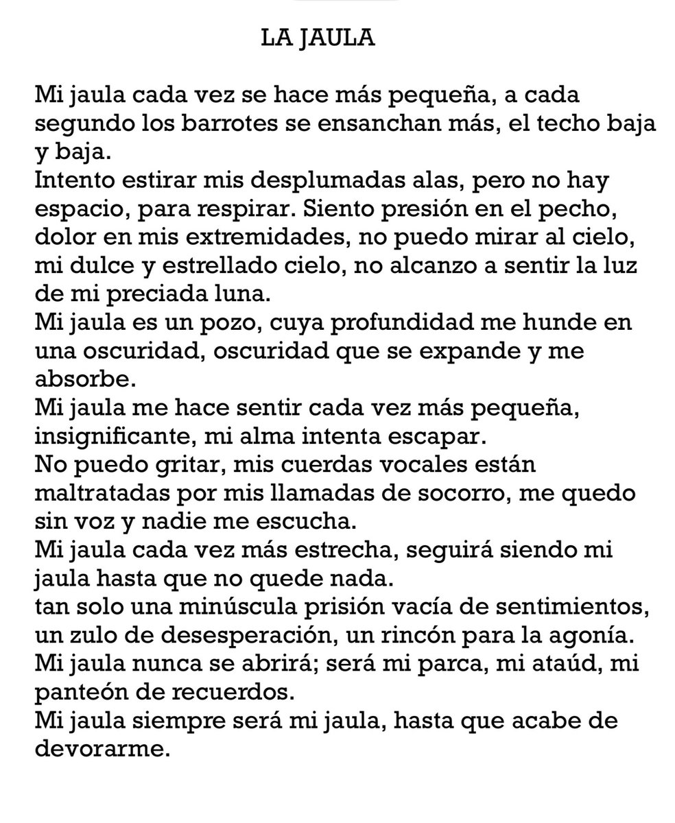 LokuraLupica's tweet image. Hoy me siento así de atrapada por el lupus y el dolor. La reuma no me ayuda con SFC ni con fibro.
🫂💜🥺
@BotHarmonie 
@FibroEnfurecida 
@TeBesoYNadaMas 
@ojosesqui 
@Gloriapizzamig1
@GloriaMargaCapr 
@CarrerasTutu 
@black_woman0 
#corazon
#prosa #Poesia #Lupus #lupus
#enfermos
