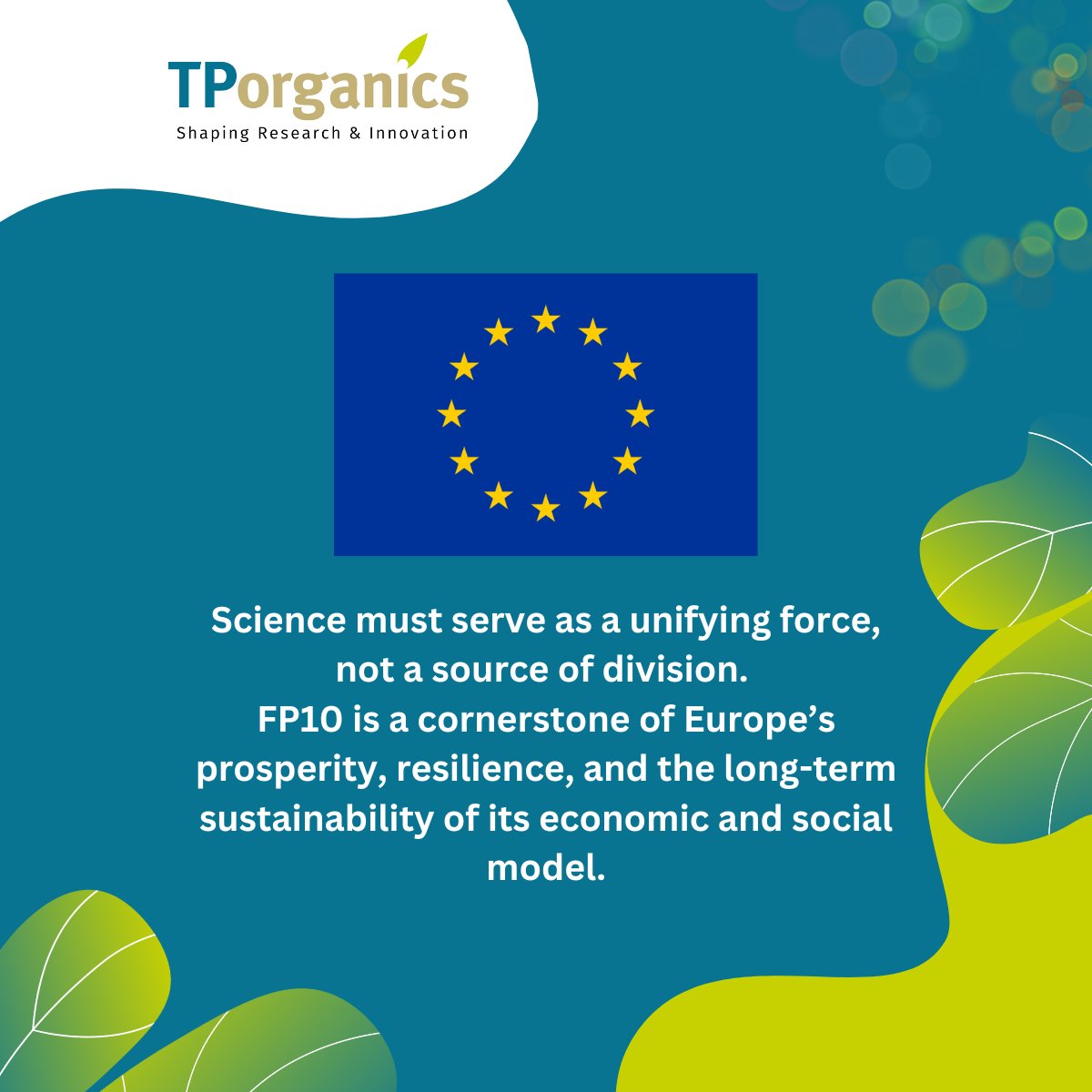 TP Organics (@tporganics) on Twitter photo 📢 #TPOrganics & 40 European organisations sent an open letter to President <a href="/vonderleyen/">Ursula von der Leyen</a>, urging for a strong, independent #FP10.
🧭 FP10 must remain a strategic instrument to address most pressing societal challenges.
📨 tporganics.eu/open-letter-to…
#ResearchInnovation #EUbudget 📢 #TPOrganics & 40 European organisations sent an open letter to President <a href="/vonderleyen/">Ursula von der Leyen</a>, urging for a strong, independent #FP10.
🧭 FP10 must remain a strategic instrument to address most pressing societal challenges.
📨 tporganics.eu/open-letter-to…
#ResearchInnovation #EUbudget