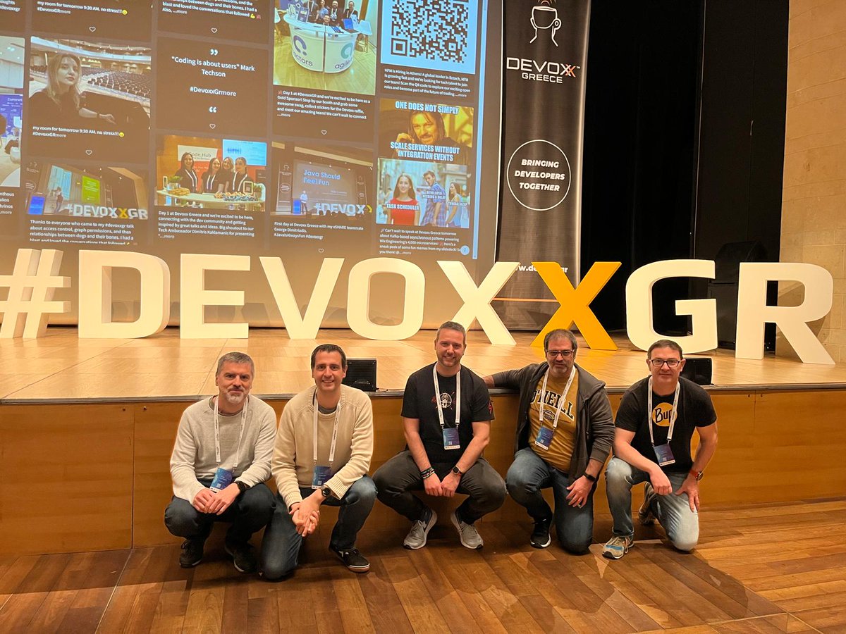 <a href="/WerfenOEM/">Werfen OEM</a> developers in the #devoxxGr conferences #Athens