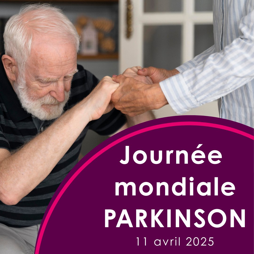 Onela_France's tweet photo. 11 avril – Journée mondiale de la maladie de #Parkinson
Des événements organisés dans toute la France, jusqu’au 31 mai : 👉 https://t.co/gvcSuuP86W
Vous recherchez une aide à domicile ? Contactez-nous 📞0800 054 321 | 🌐https://t.co/c7csL8dfCn
#onela #journeemondialeparkinson https://t.co/SsAuoXRCCr