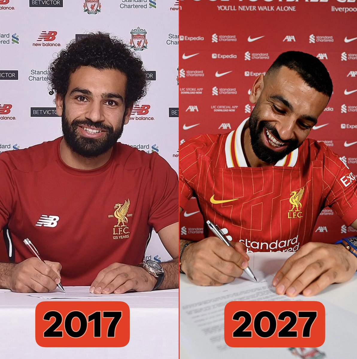 10 years of Mohamed Salah. We are blessed. ❤️