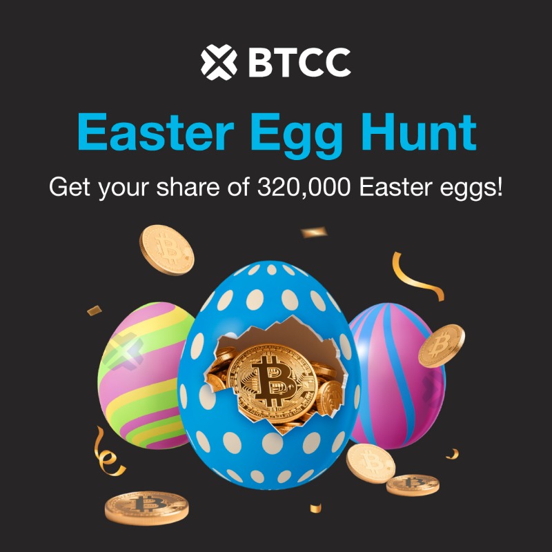 BTCCexchange's tweet photo. Collect #Easter eggs to unlock eggciting prizes! 🐣

Whether you're new to crypto or a seasoned trader, we have baskets full of rewards for you 👇🏻