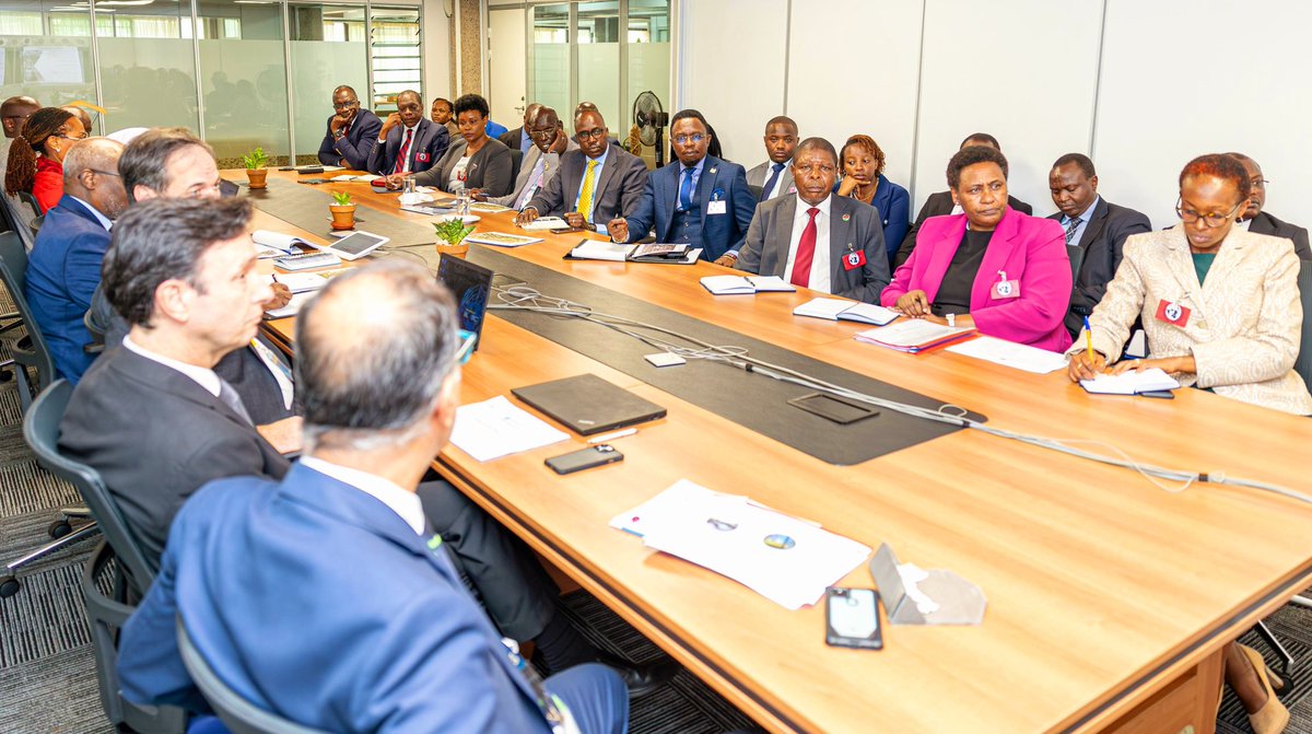 AbabuNamwamba's tweet photo. With a staff of 6500 personnel from across the world (20,000 with families), 86 UN agencies that include headquarters of UNEP and UN-Habitat, a duty station servicing the whole of Africa and a total of 166 countries globally, a complex sitting on 140 acres of land amidst the Karura forest complex, and increasing migration of more UN agencies to Gigiri, the United Nations Office in Nairobi (UNON) is the fastest expanding of the UN headquarters and a key. An investment of USD 340 million is set to completely transform the UNON complex and operations, elevating it to premier heights and cementing Nairobi as a United Nations pivot.

With @ForeignOfficeKE PS Dr. @SingoeiAKorir, @ImmigrationDept PS Dr. Belio Kipsang and @ODG_UNON H.E Zainab Hawa Bangura, we reviewed progress of the roll-out of the Gigiri Masterplan, and toured the complex to assess works of Phase I of the Masterplan. The jewel in the crown is a new Assembly Hall set to raise UNON's conferencing capacity from 2000 to 9000, placing Nairobi at par with New York and Geneva, the other UN headquarters.

We also reviewed essential services by GoK facilitating operations of the UN in Nairobi.