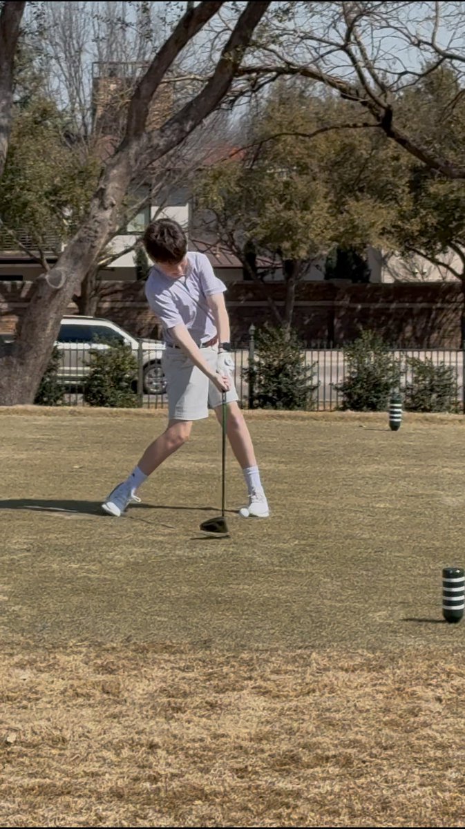 Taking this guy to his First <a href="/TheMasters/">The Masters</a> which has been his dream since being born on Masters Friday 13 years ago. Fired up to watch <a href="/HogeGolf/">Tom Hoge</a> today.