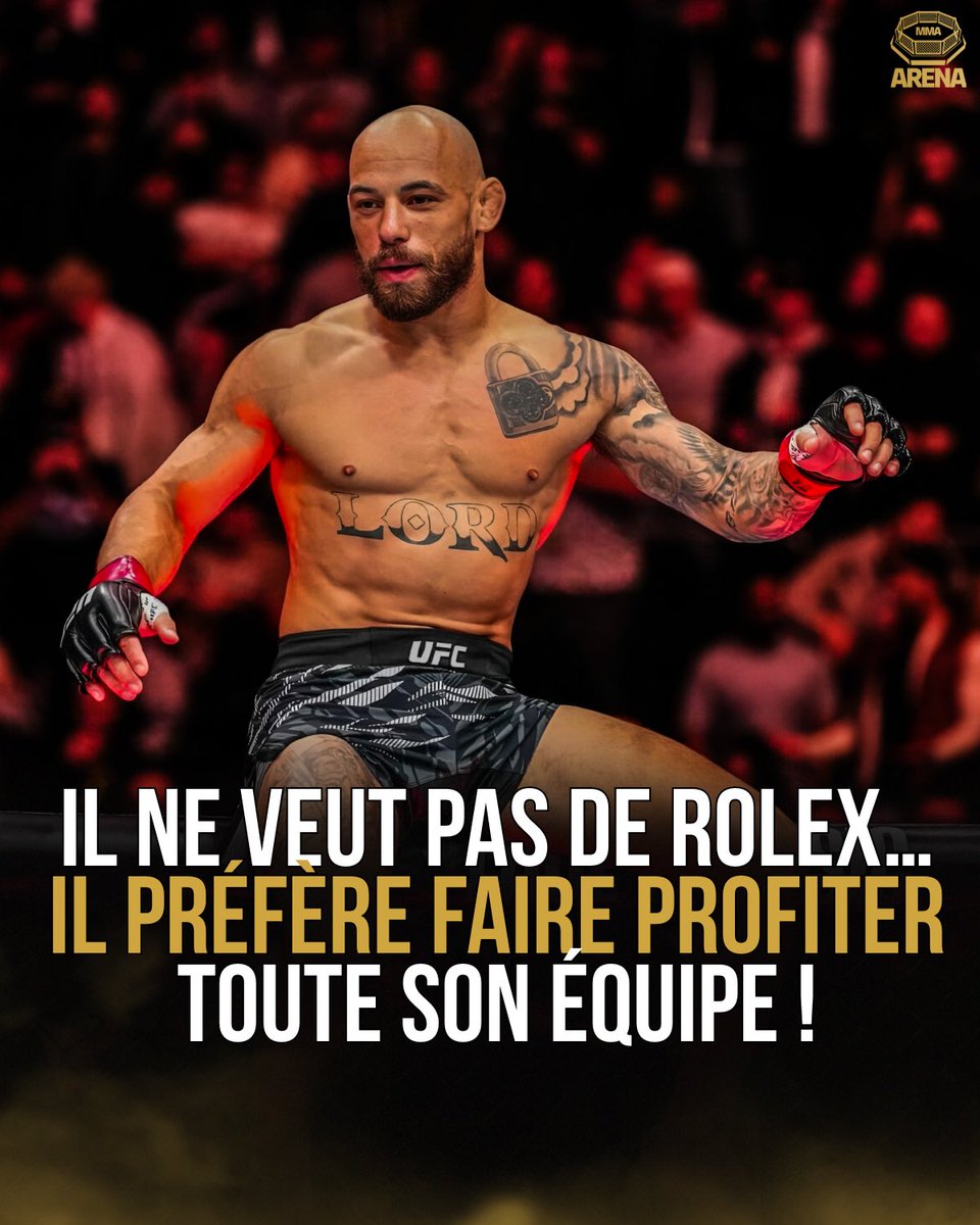 MMArena_'s tweet photo. 🇧🇷 JEAN SILVA EST LOIN DU BLING BLING ET A UNE AUTRE DÉFINITION DU BONHEUR 🥹 

🗣️ : " Voir mes gars ici, des mecs qui n’auraient jamais imaginé quitter le Brésil, aujourd’hui ils sont à Miami avec moi. 
Ils ont déjà été à Vegas, ils s’achètent des lunettes, des petites enceintes…

Ça, c’est être riche.
Je ne suis pas passionné par les montres de luxe ni le bling bling 

Frérot, moi je suis riche de ces moments là."

🧷 [ AgFight ]