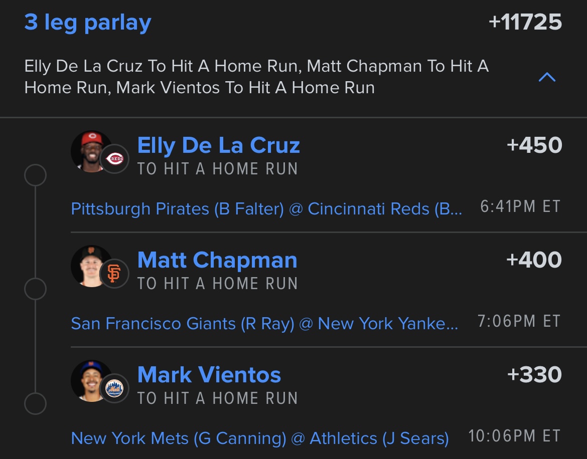Lottolocks's tweet photo. +11725 #MLB ⚾️ DAILY HR LOTTO

LIKE for $200 if we cash! 🔥

#GamblingX https://t.co/ZOvRiJclMp
