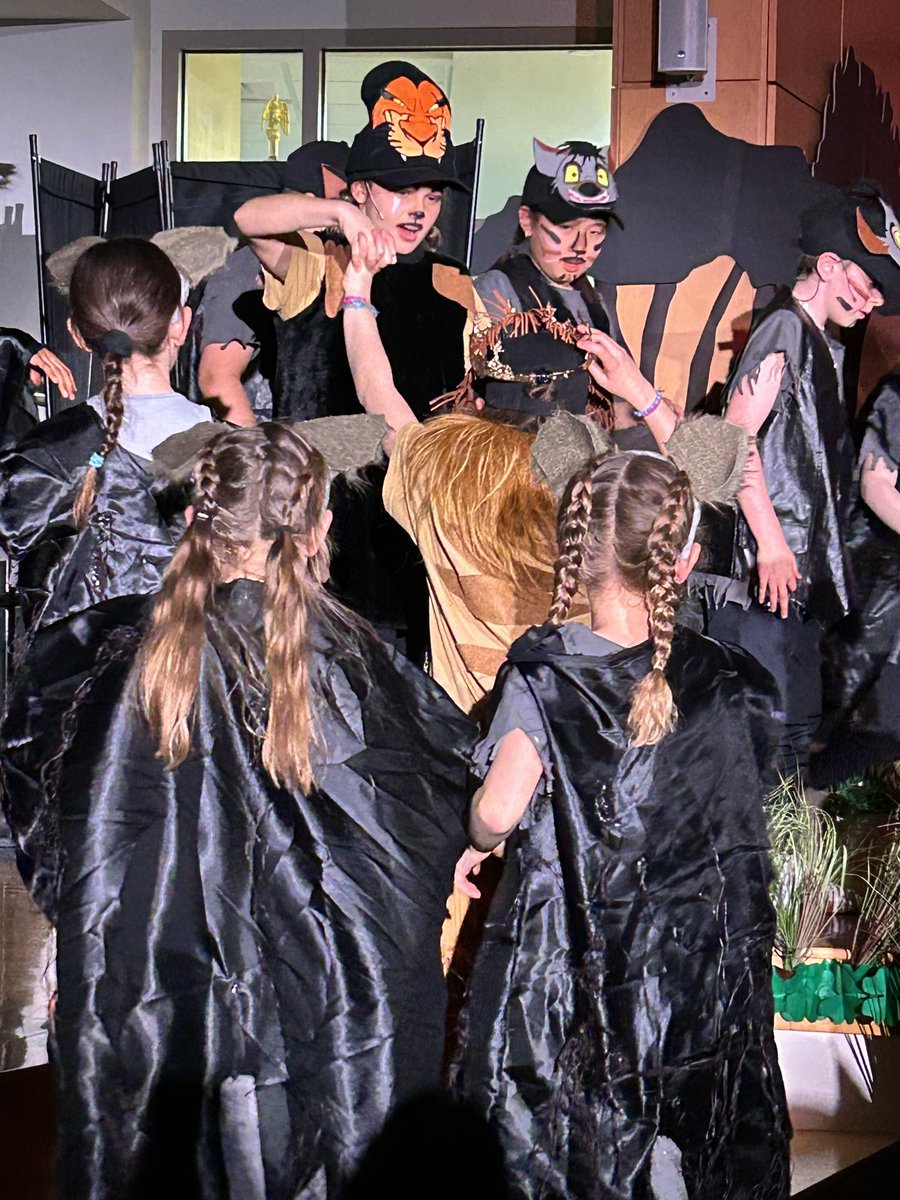Bancroft presents Lion King! What an amazing show!!