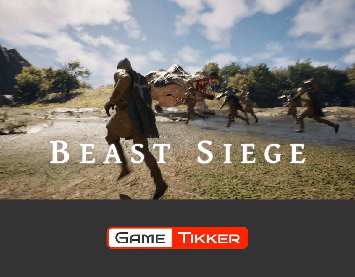 GameTikker's tweet photo. 💠 Gaming News 💠

BEAST SIEGE by @LumidiaGames announced for Steam &amp; Epic Games Store.

Read the full Article + Trailer &amp; Screenshots here: https://t.co/sh2IeHdcAl

#GamingNews #Gaming #Games #Gamer #Steam #SteamDeck #EpicGamesStore #PC #Coop #Multiplayer #RPG #ActionAdventure https://t.co/tzeMr2jzE4