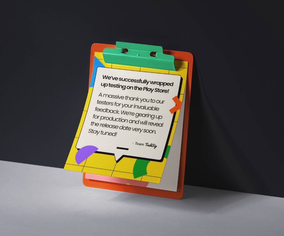 TechSipStudios's tweet image. Testing phase wrapped up! We’re moving to production. Stay tuned for the release!

#MovingForward #ReleaseSoon