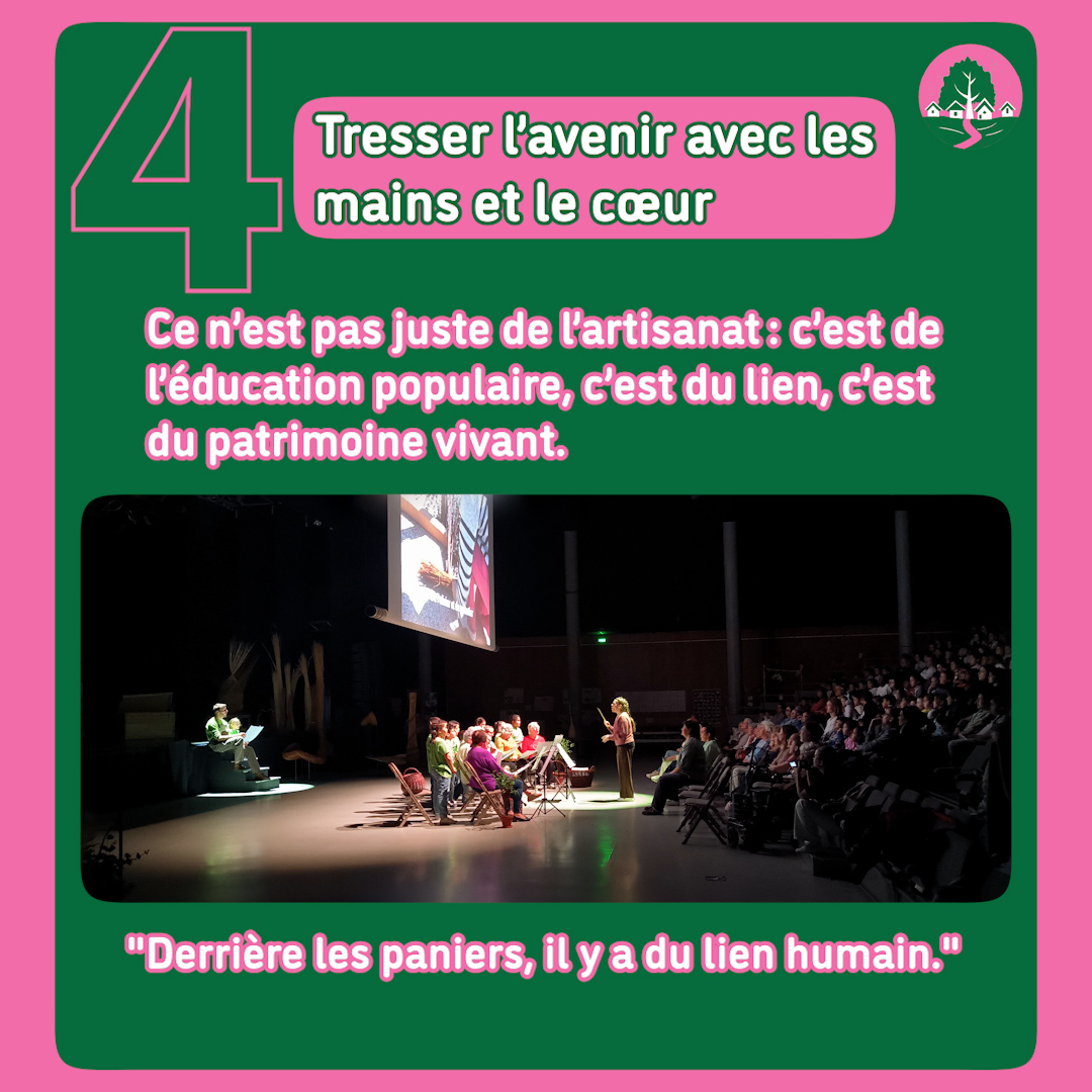 TaVilleTaVie's tweet photo. Florian Mannaioni lie l’osier… et les générations 👵🧒
Fondateur de l’association L’Oserai du Possible, il redonne vie à la vannerie à Vallauris et partout en France 🌿
Du panier à l’atelier, il tisse du lien à travers un savoir-faire ancestral ✨
@museevallauris
#Vannerie #Artisanat #Portrait #SavoirFaire #Transmission #Vallauris #Création #TVTV