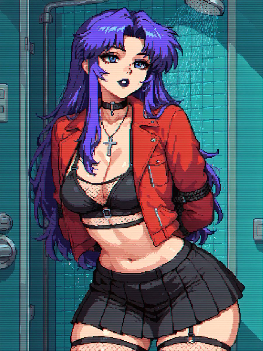 cyberpuppet's tweet photo. Misato https://t.co/MjR4O2lxeO