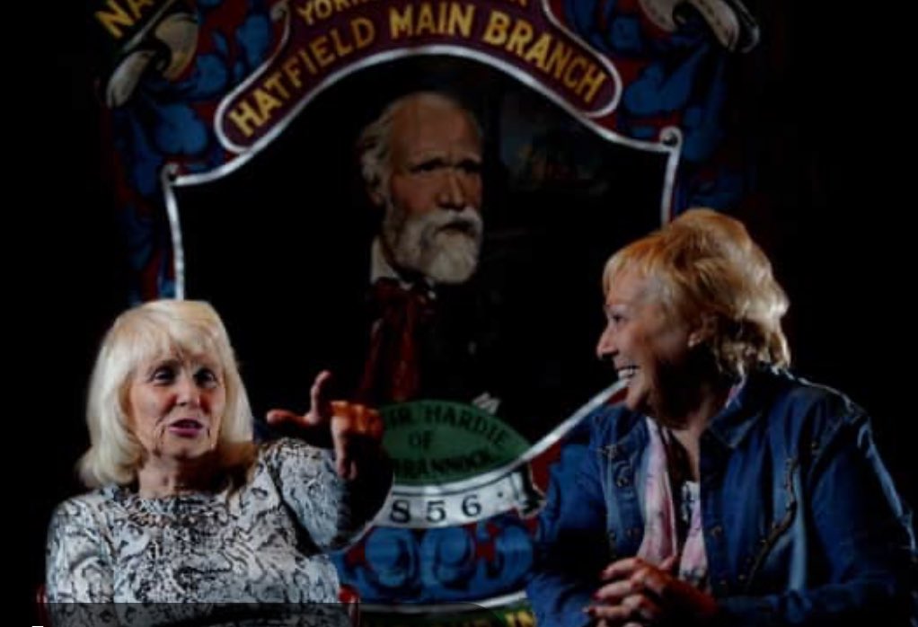 rotherham_tuc's tweet photo. Sad to hear of the passing of Anne Scargill.
Anne Scargill - working class hero. She was at the forefront of the Women Against Pit Closures campaign & a steadfast supporter of the battle to save our communities from Thatcher alongside her great friend Betty cook.
R.I.P comrade. https://t.co/5YUMb9ky1C