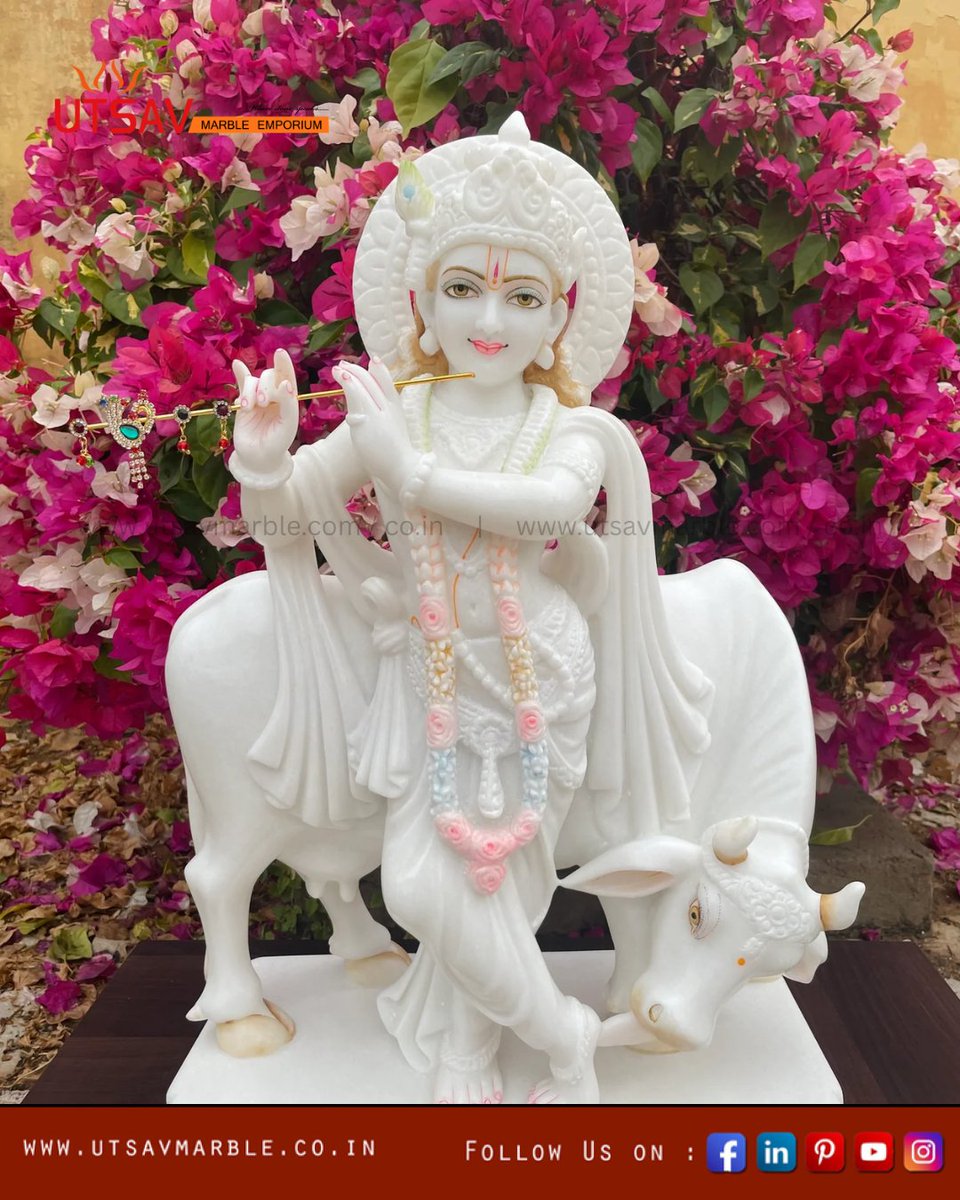 UtsavMarble's tweet photo. Lord Krishna Idols @UtsavMarble 
#lord_krishna #krishnaidol #jaishrikrishna #Krishnagiri https://t.co/vaYww9lNI9