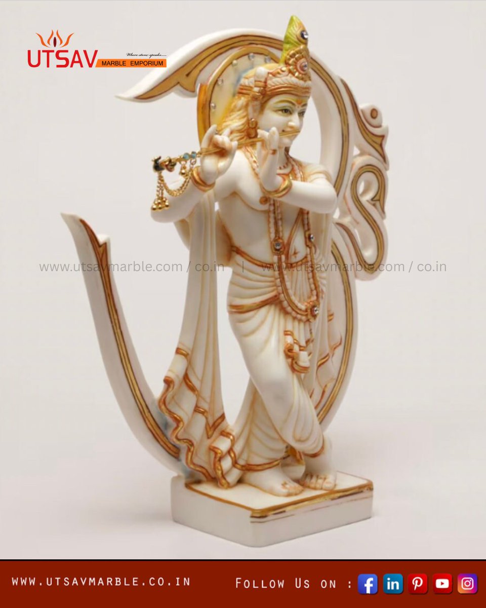 UtsavMarble's tweet photo. Lord Krishna Idols @UtsavMarble 
#lord_krishna #krishnaidol #jaishrikrishna #Krishnagiri https://t.co/vaYww9lNI9