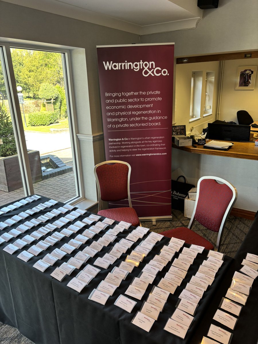 Warrington & Co tweet media