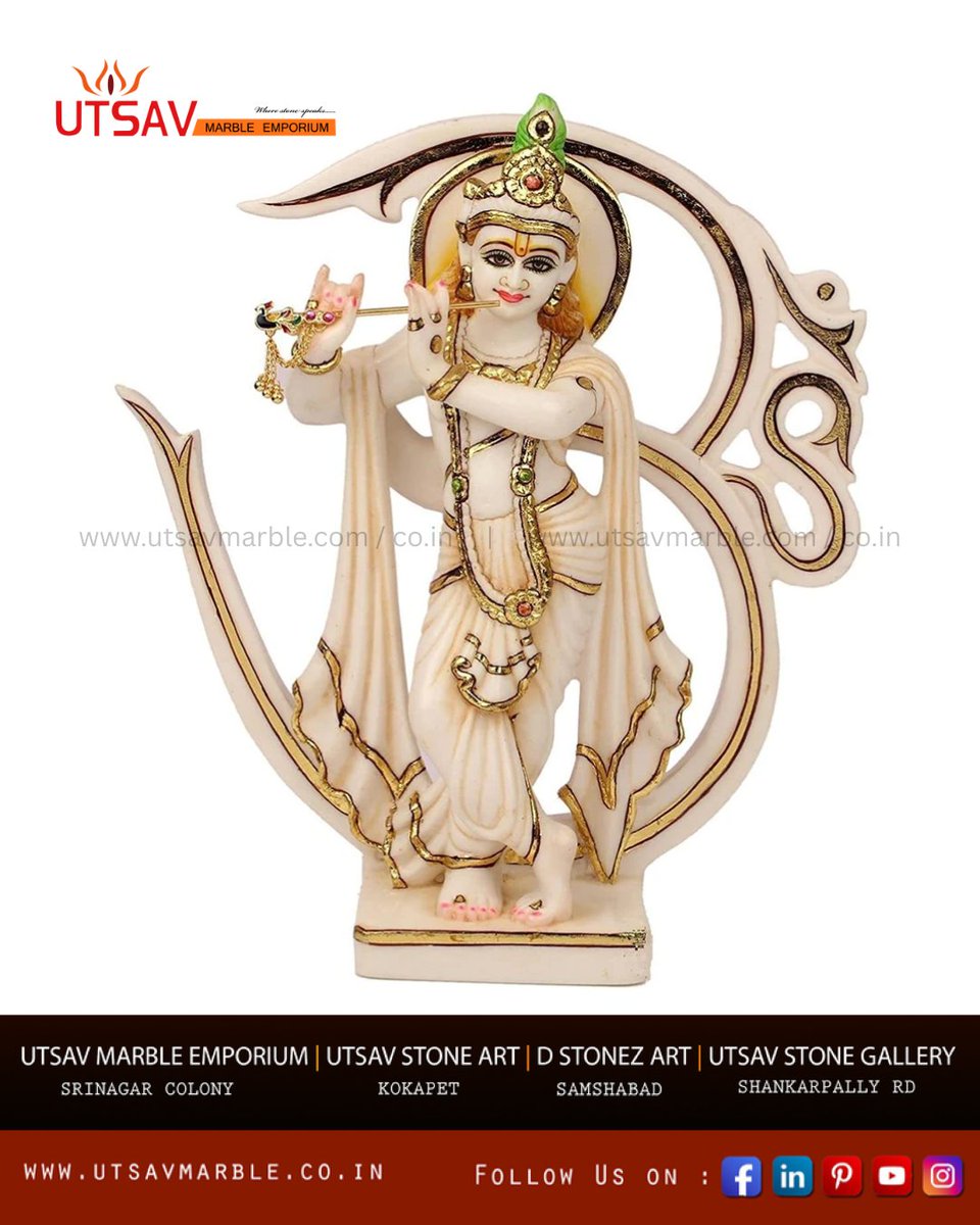 UtsavMarble's tweet photo. Lord Krishna Idols @UtsavMarble 
#lord_krishna #krishnaidol #jaishrikrishna #Krishnagiri https://t.co/vaYww9lNI9