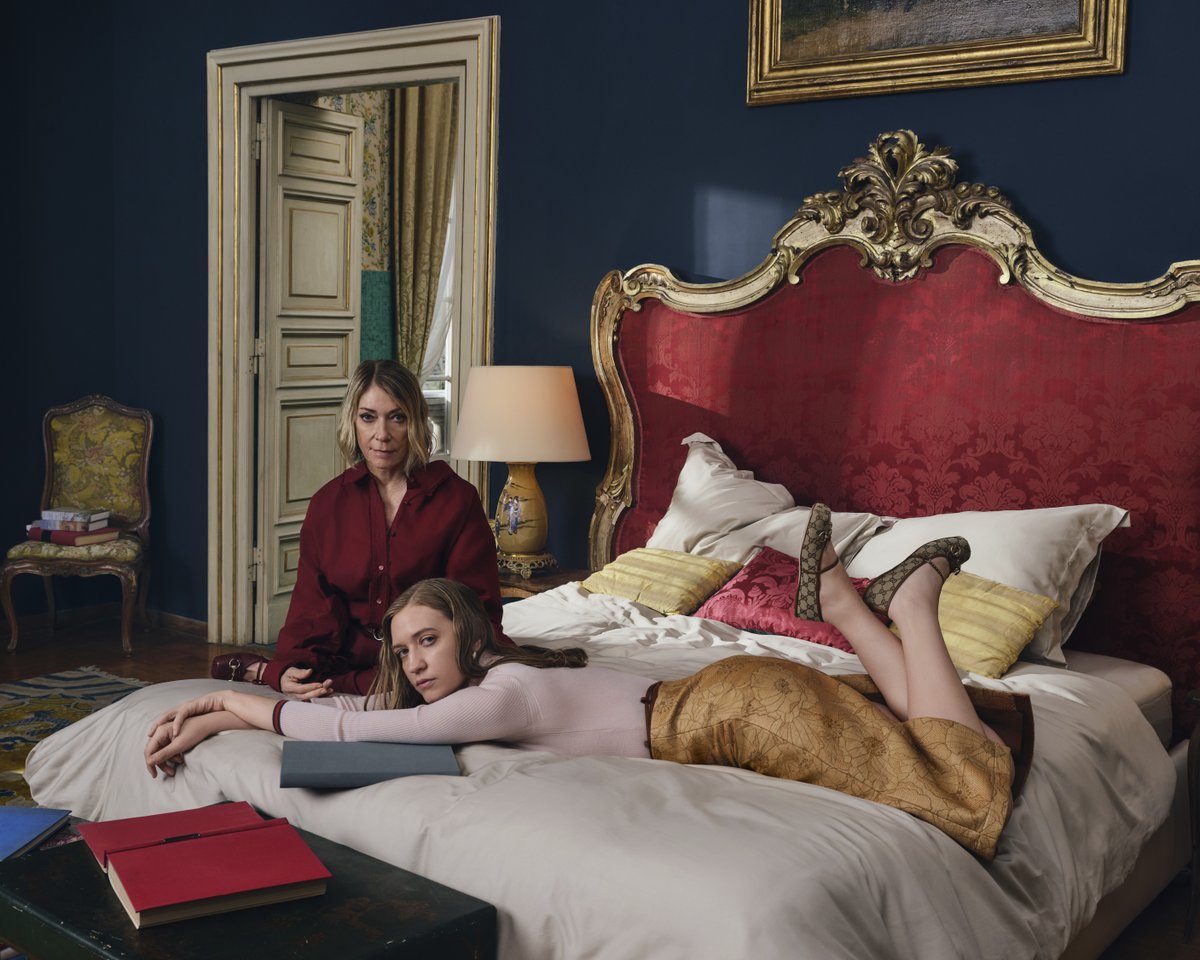 As part of the #GucciTogether campaign, #KimGordon and her daughter #CocoGordonMoore are captured by photographer #TinaBarney, showing the many ways love is expressed across generations. on.gucci.com/_GucciTogether… #GGEmblem