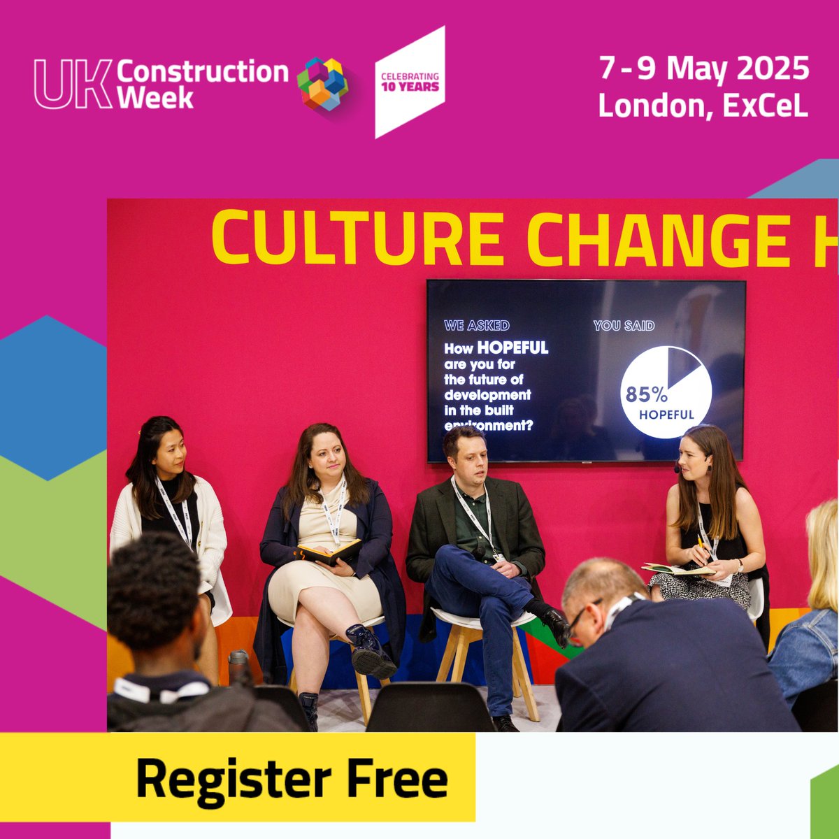UK_CW's tweet photo. Get a taster of what’s install at UK Construction Week on 7-9 May, with the Building Safety Workshops. Register for free today! https://t.co/v11fIfGgxq 
#UKConstructionWeek #BuildingSafety #ConstructionWorkshops #LegalInsights #CulturalChange #ConstructionIndustry https://t.co/gXTR56a22J