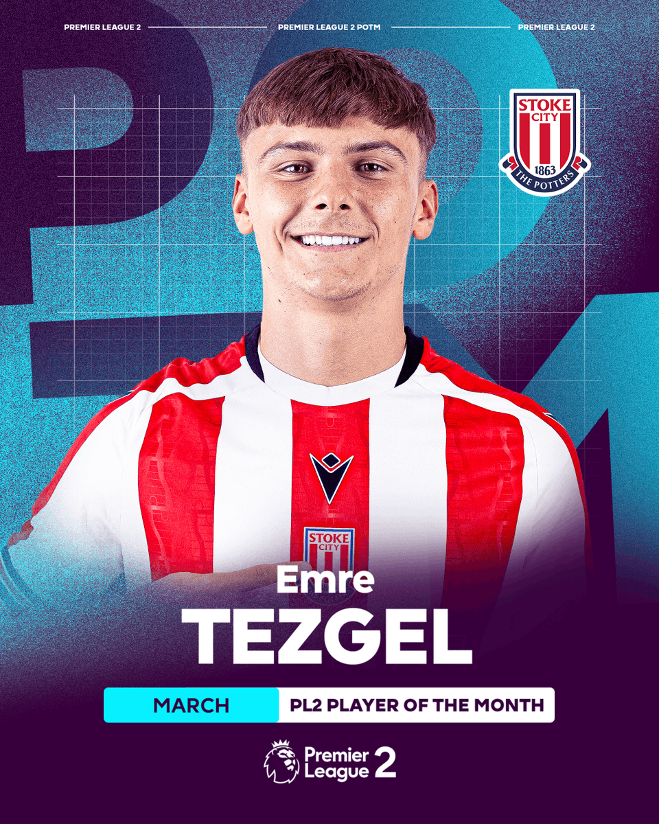 Congratulations to the #PL2 Player of the Month, <a href="/stokecity/">Stoke City FC</a>'s Emre Tezgel! 👏

He scored five goals and made an assist in an unbeaten month! More here ➡️ preml.ge/nsq7i1ok