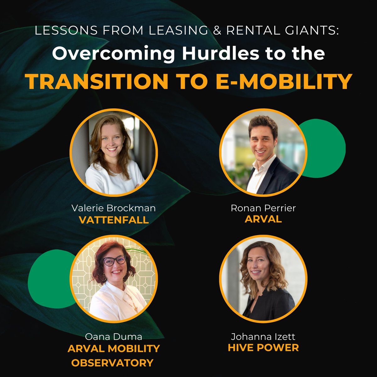 This April 15th, our #ArvalMobilityObservatory experts are the special guests for a webinar hosted by the Clean Energy Club. 👉 Follow the link to secure your spot: bit.ly/4lp422J