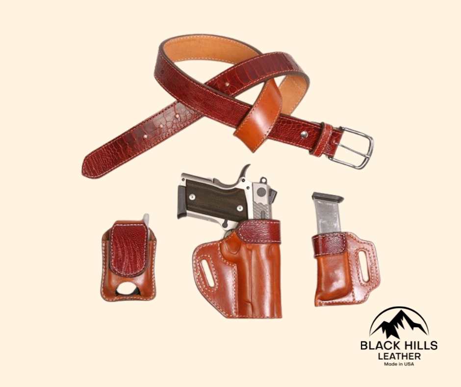 blackhillsleath's tweet image. Leather &amp;gt; Synthetic for law enforcement gear.
✅ More durable
✅ All-day comfort
✅ Professional look
🔥 Get 15% OFF online orders — use code: SAVE15
👉 bit.ly/44XmiIH
#PoliceGear #BlackHillsLeather #DutyReady #SAVE15