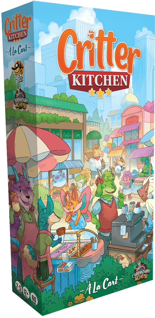 GamesLoreUK's tweet photo. ๐ฝ๏ธ Itโs Restaurant Week in Bistro Bay!
Send your chefs, gather ingredients, and wow the critic in this clever city-cooking strategy game!
Shipping now!
https://t.co/yUobysps0g
#tabletop #boardgames #gameslore #critterkitchen #newrelease #boardgame https://t.co/exhroUBpXA