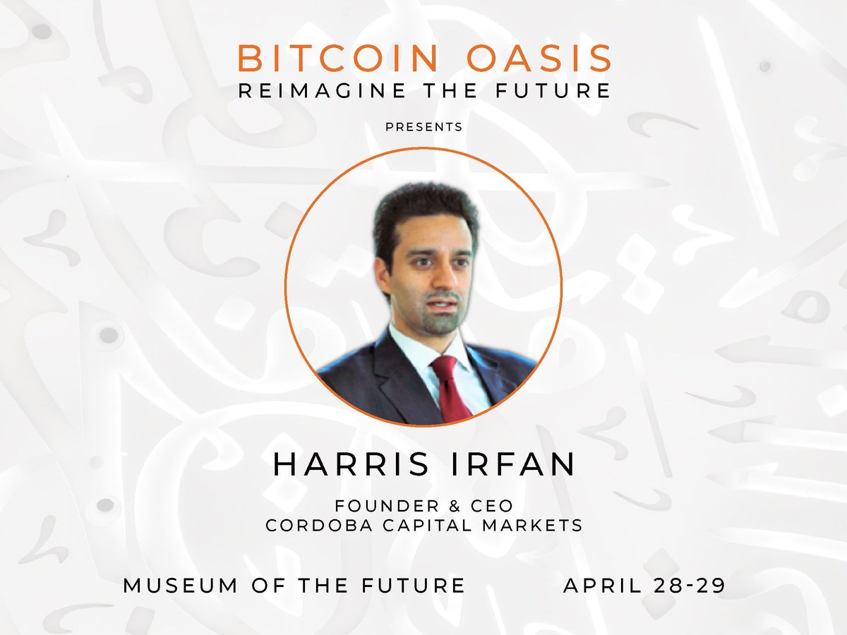 BTCArabiaLtd's tweet photo. 🔊 Speaker Spotlight: @harris_irfan 🔊

Harris Irfan is one of the world’s leading voices in Islamic finance and Bitcoin, and a pioneer bridging tradition with innovation. https://t.co/8JIJF1YVAy