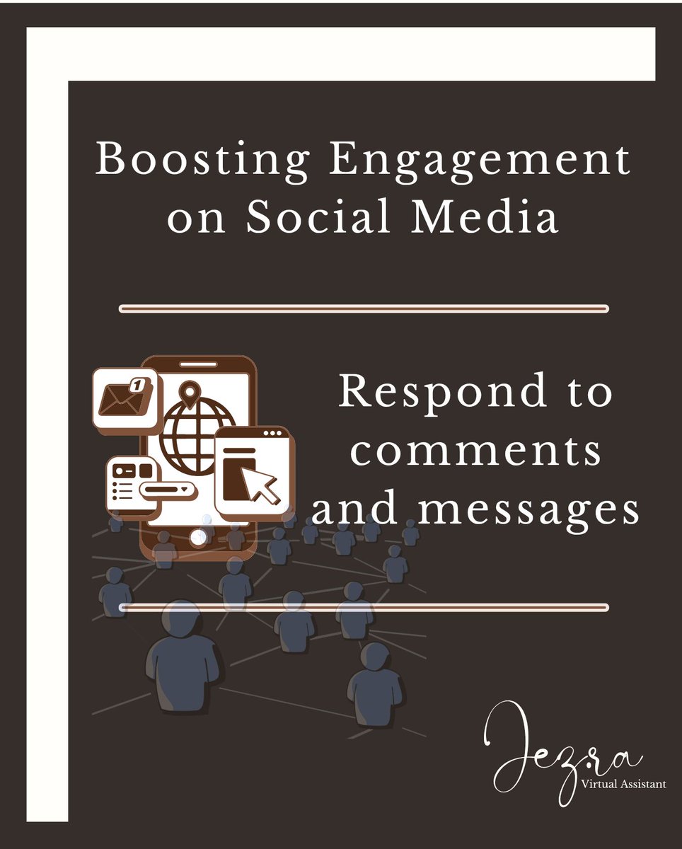 JezManacsaVA's tweet photo. Engagement is everything! Let’s start conversations, share exciting content, and create a loyal community that loves your brand!

#BoostEngagement #SocialMediaGrowth #CommunityBuilding #JezVA #AudienceLove #EngagementMatters https://t.co/5F0fvrez77