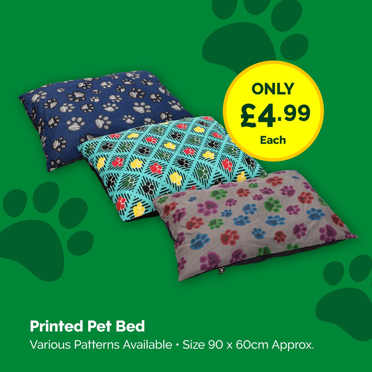 Poundstretcher1's tweet photo. Pet beds fit for our furry friends at your local Poundstretcher &amp; Pet Hut 🛏️  #furryfriends #petbeds #poundstretcher #pethut https://t.co/82IQaKVgIg