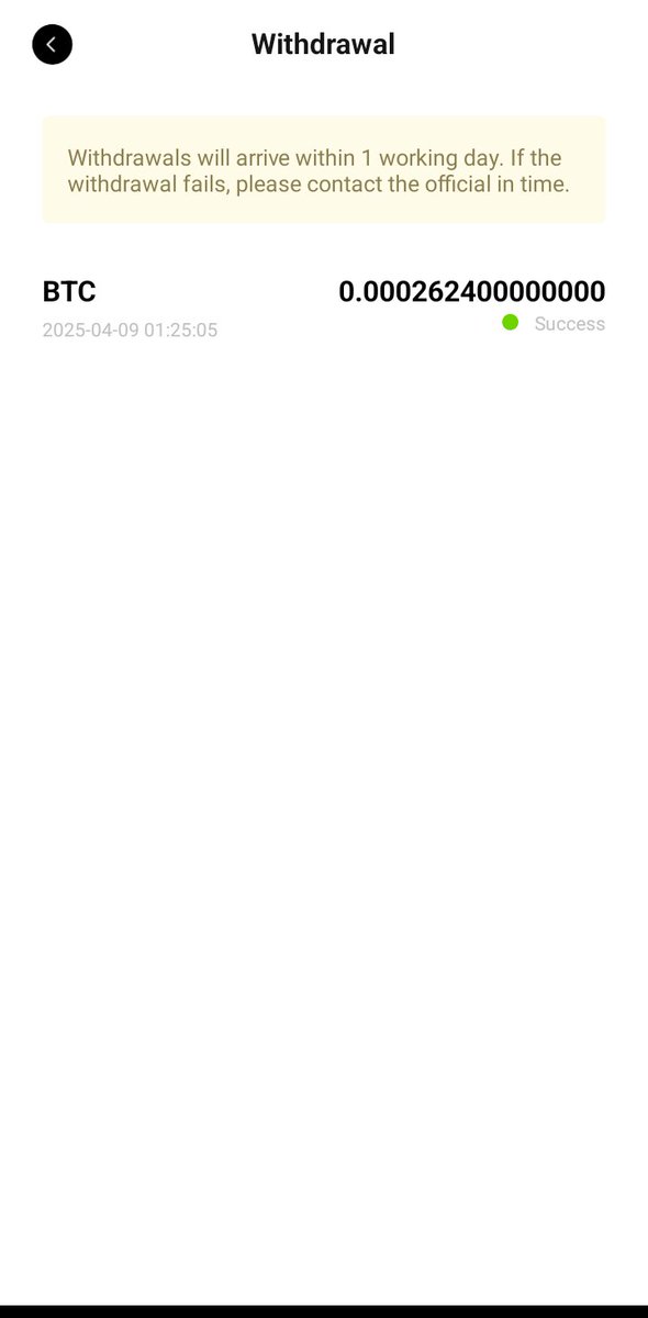 E_Wickliffe's tweet photo. @koreaunknow hi...
I'm trying to contact the customer care but not one has responded yet. I think you need to work on that asap.
I made a withdrawal to my bianace wallet using the bnb network. It shows success but it hasn't dropped yet. Can you help guys help me check it out. https://t.co/UlHengv4Dq