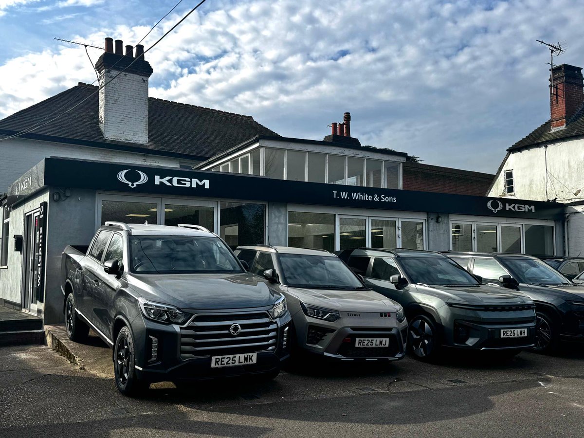 KGM Motors UK expands dealer network with addition of T W White &amp; Sons. 👇

Read here: kgm-motors.media/releases/264

#KGM #KoreanGenuinelyMade