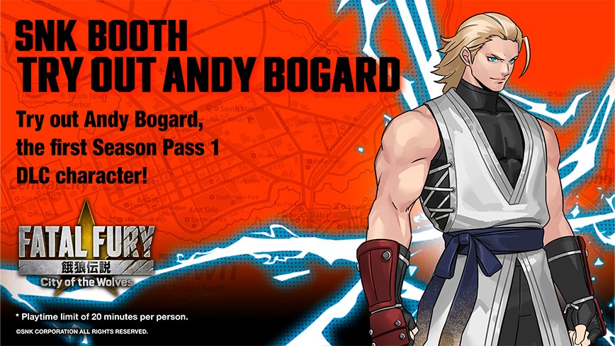 Andy the first DLC character of #FatalFury #CotW will be playable for the first time at EVO Japan 2025 !!

#CotW_Andy #EVOJapan2025 #EVOJ2025