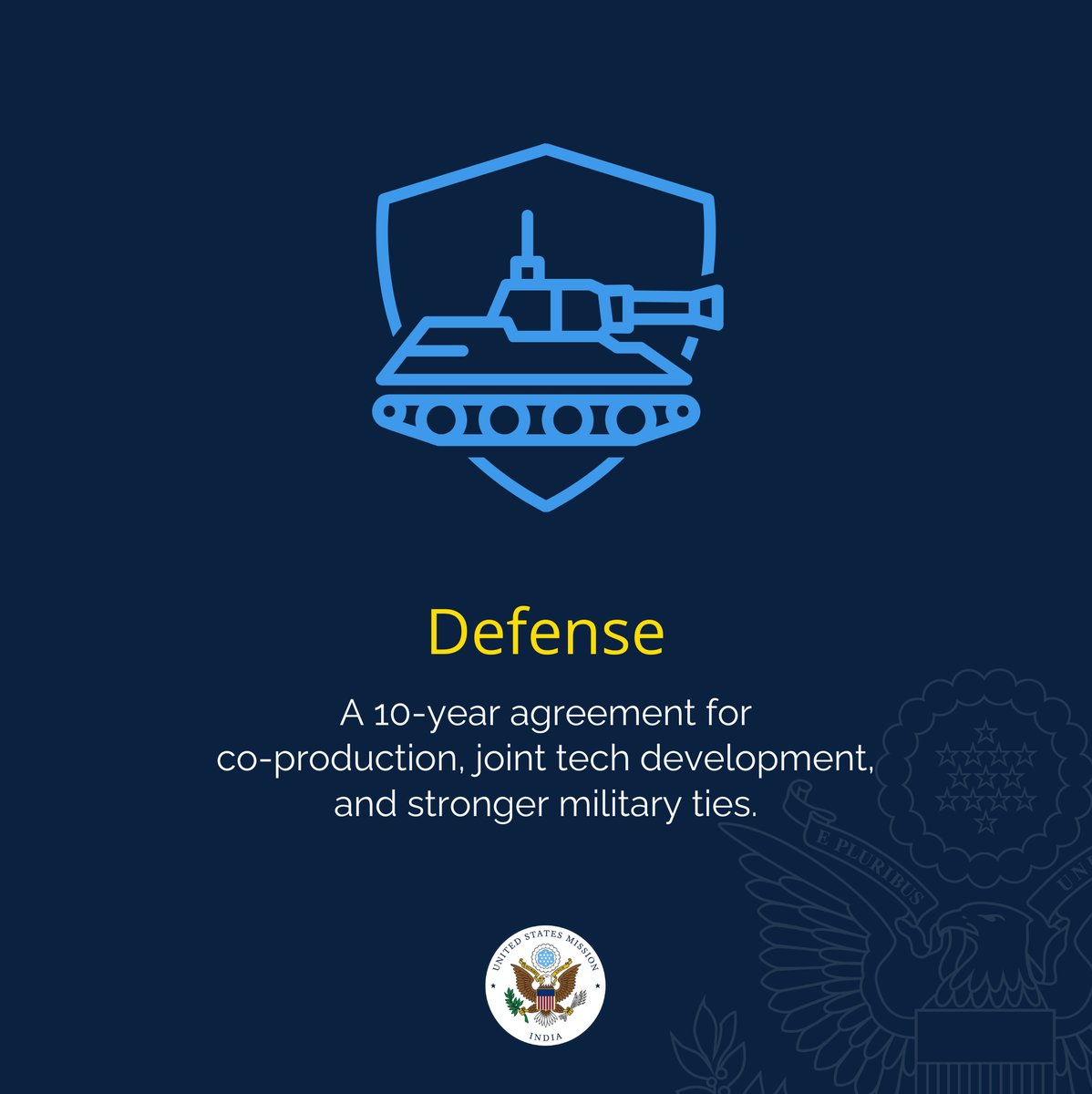 USAndMumbai's tweet photo. In February 2025, U.S. President Donald J. Trump and Indian Prime Minister Narendra Modi announced the U.S.-India COMPACT (Catalyzing Opportunities for Military Partnership, Accelerated Commerce & Technology) for the 21st Century. This initiative aims to drive transformative change across key areas of cooperation between the two nations.

Learn more ➡️

#USIndiaFWDForStrength