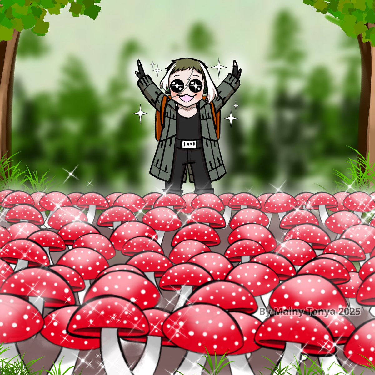MainyTonya27's tweet photo. He came to pick mushrooms.

#OC #mushroom #mushrooms https://t.co/9Y77iMgsPr