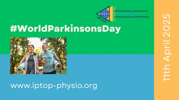 Why not take a look at the resources on the IPTOP website for #WorldParkinsonsDay
iptop-physio.org/news/world-par…