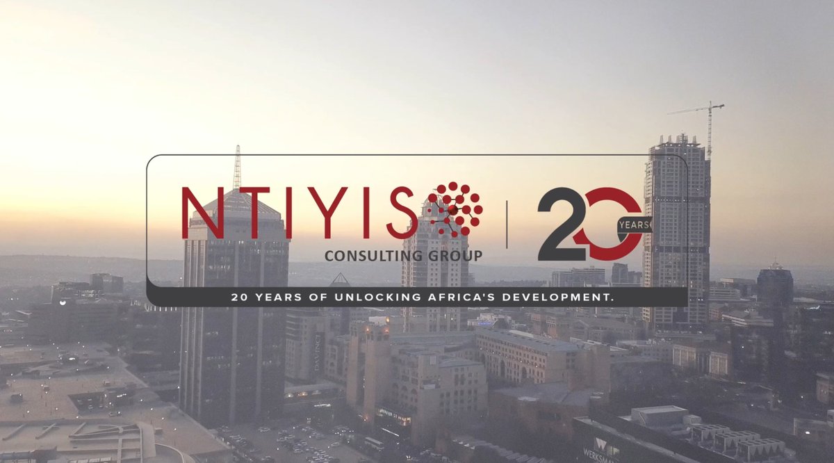 Join us as we share our story, reflect on our journey, and outline our vision for the future. Together, we will continue to drive Africa’s transformation.

Watch full corporate video on our website now

ntiyisoconsulting.co.za

#EmpoweringAfrica #20YearsOfImpact #UnlockingAfrica